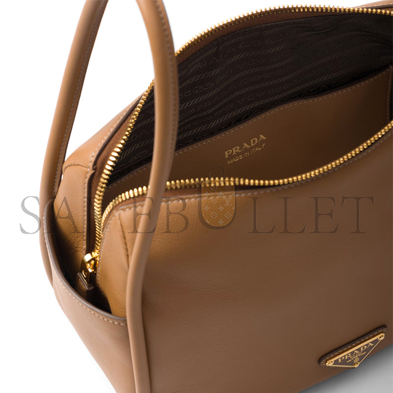 PRADA DARLING LEATHER HANDBAG 1BA451 (25*18*10.5cm) PRADA DARLING LEATHER HANDBAG 1BA451 (25*18*10.5cm)